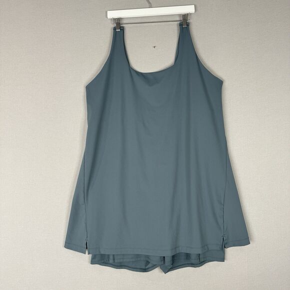 Old Navy Active Womens Dress 3X Blue Powersoft Go-Dry Performance Tennis Golf - Picture 1 of 10